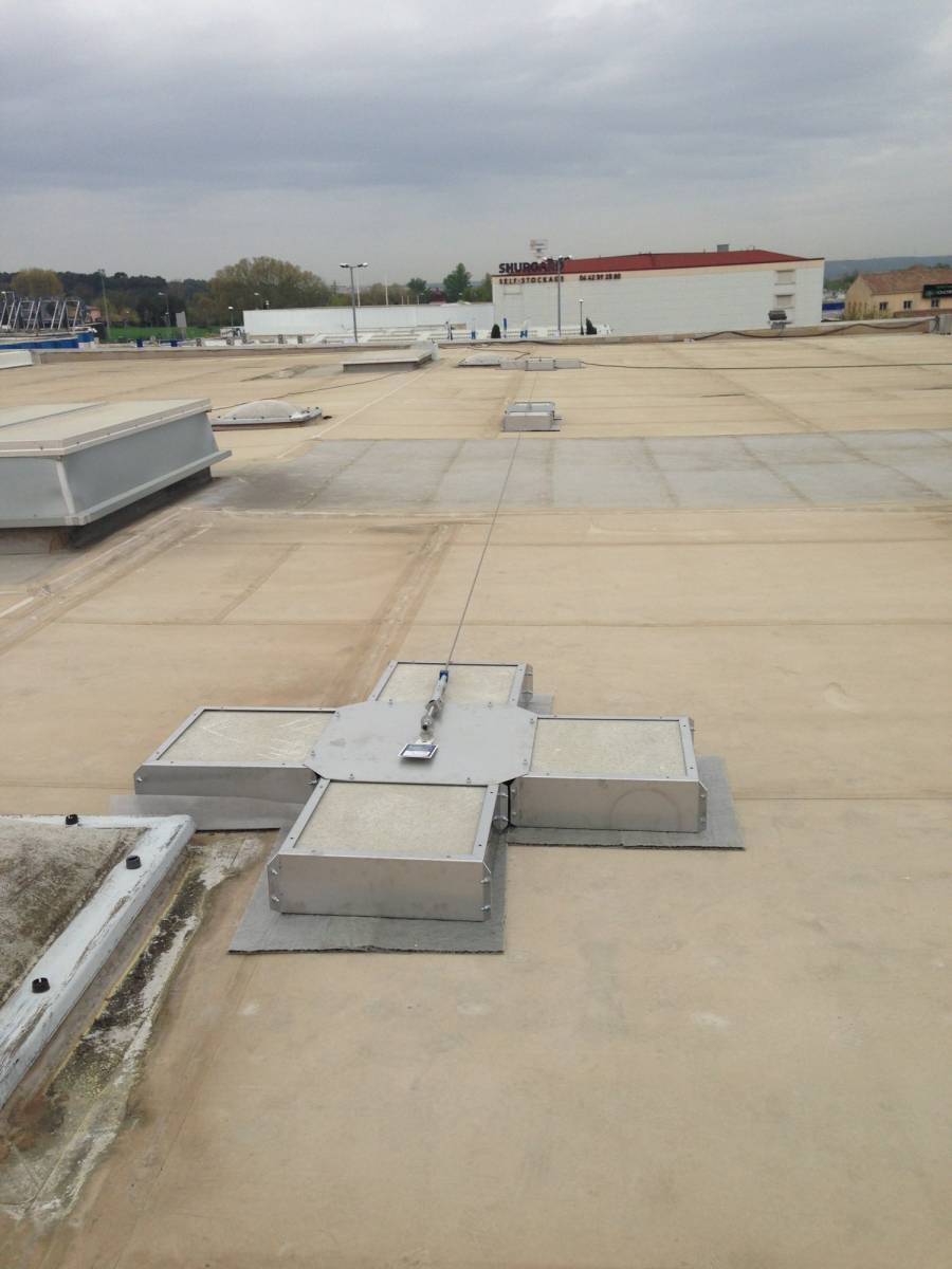 LIGNE DE VIE SUR BLOC BETON