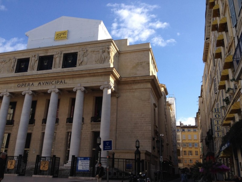 OPÉRA DE MARSEILLE ÉCHAFAUDAGE
