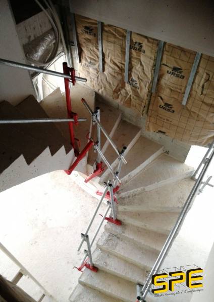 Protection escalier