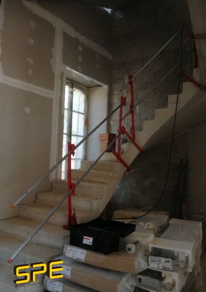 Protection escalier à Aix-en-Provence