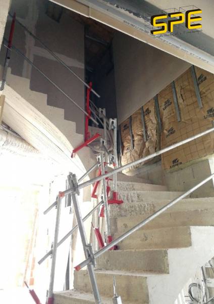 Protection escalier