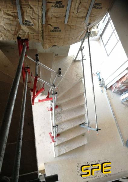Protection escalier
