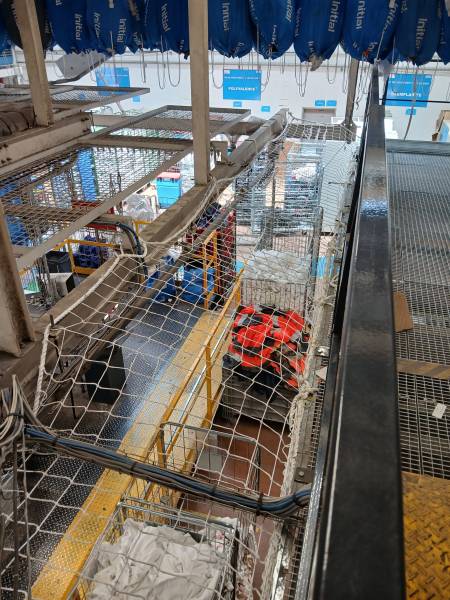 Filet antichute avec pose à Berre l'étang 