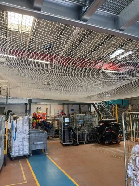 Pose de filet Berre l'étang