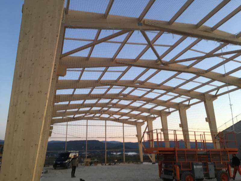 mialon charpente et SPE sur filet charpente bois