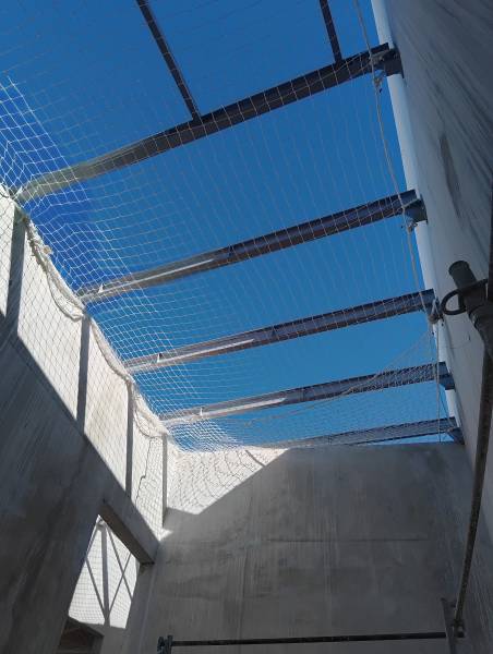 Pose et livraison de filet antichute 