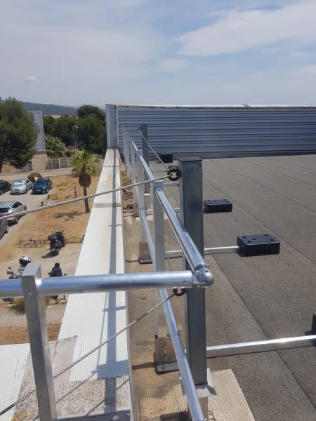 TERRASSE SECURISEE GARDE-CORPS