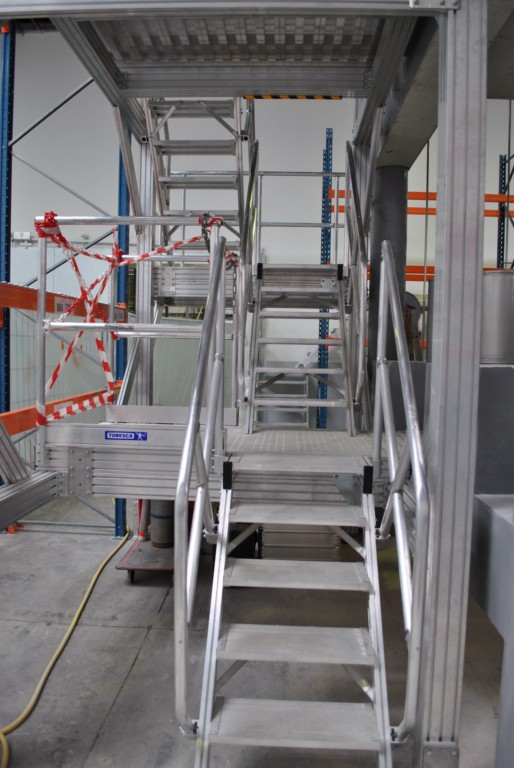 Escalier d'accès interieur