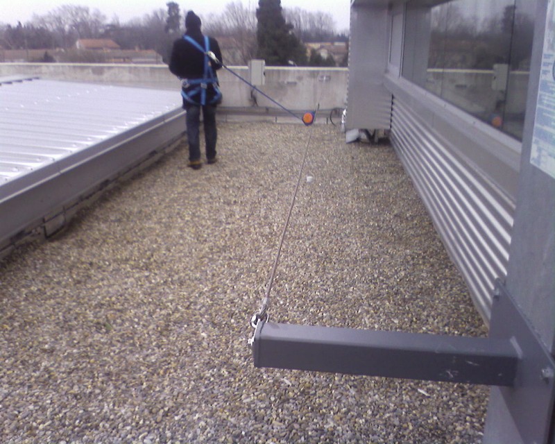 LIGNE DE VIE TOIT TERRASSE