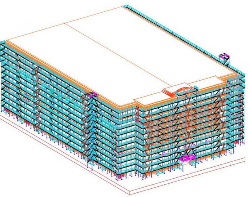 PLAN D'ECHAFAUDAGE BUREAU D'ETUDE SPE VITROLLES 13