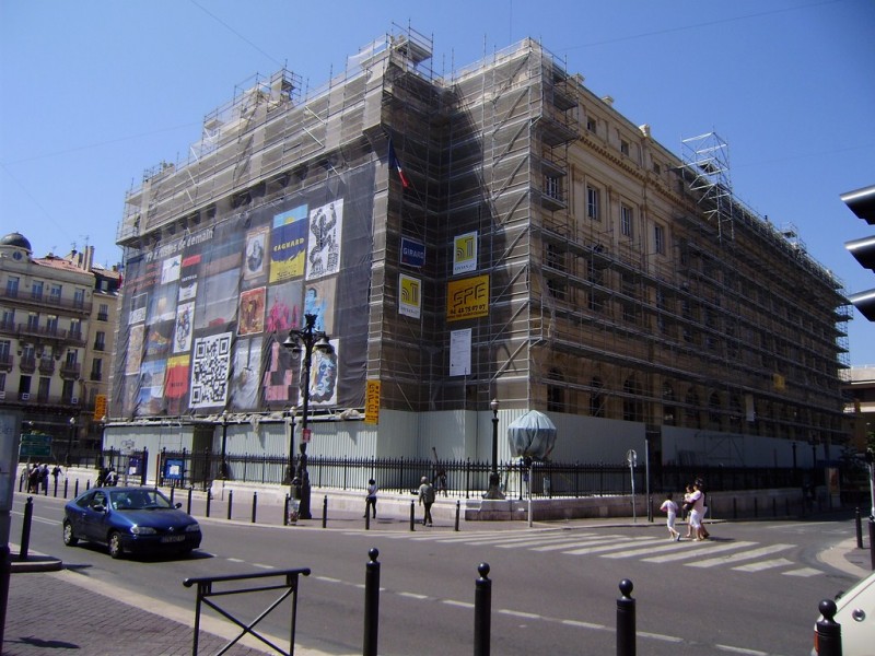 MONTAGE ECHAFAUDAGE CENTRE BOURSE SPE VITROLLES