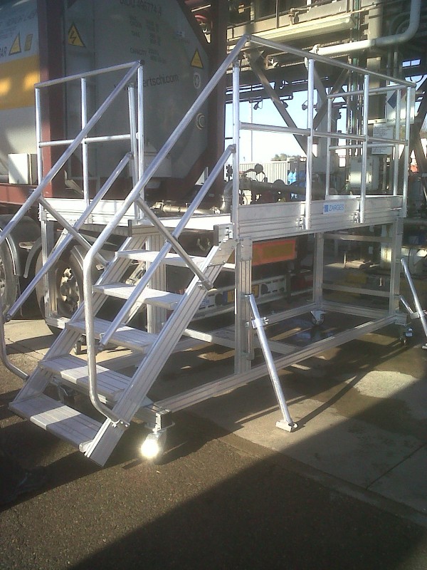 plateforme travail poids lourd