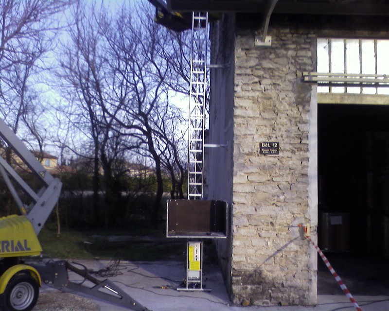 Monte materiaux SPE