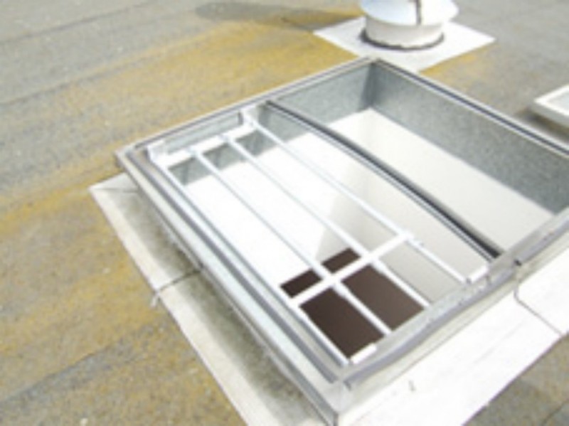 Grille de protection mise en place sur le Sky Doom, dans les Bouches-du-Rhône (13).