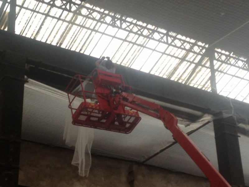 nacelle et pose et vente de filet antichute