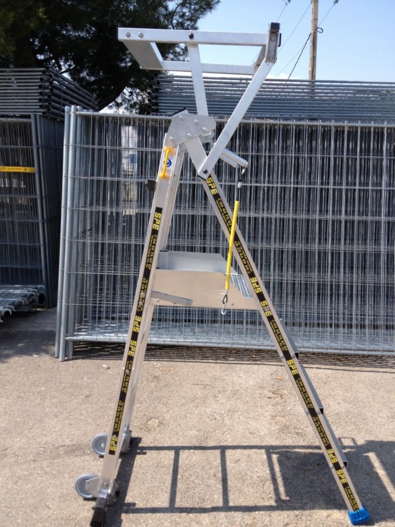 Plateforme individuelle roulante et fixe en aluminium de la marque SPE PIRL dans les Bouches-du-Rhône (13).