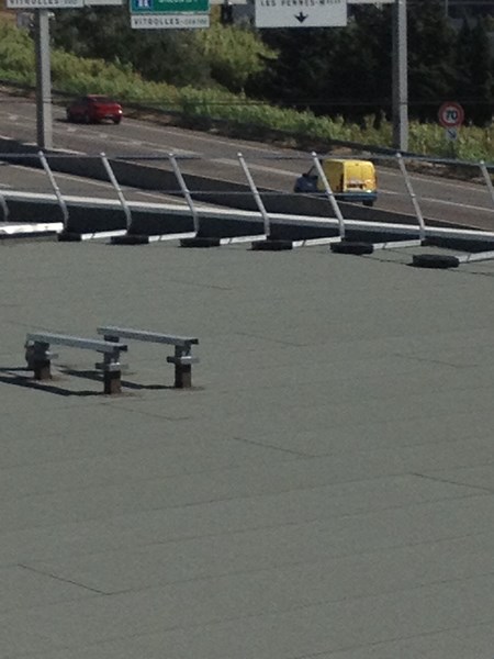 GARDE-CORPS AUTOPORTANT TOIT TERRASSE