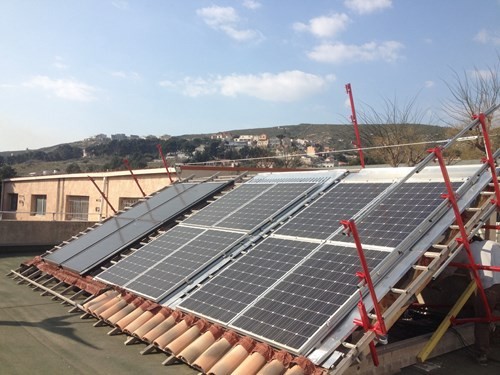 GARDE-CORPS TEMPORAIRE POUR PANNEAUX SOLAIRES