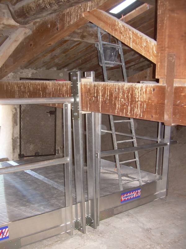 plateforme TUBESCA en alu