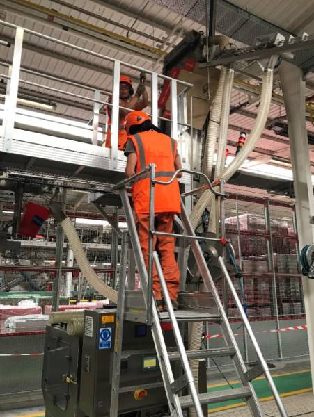 situation d'installation de la plateforme déportée