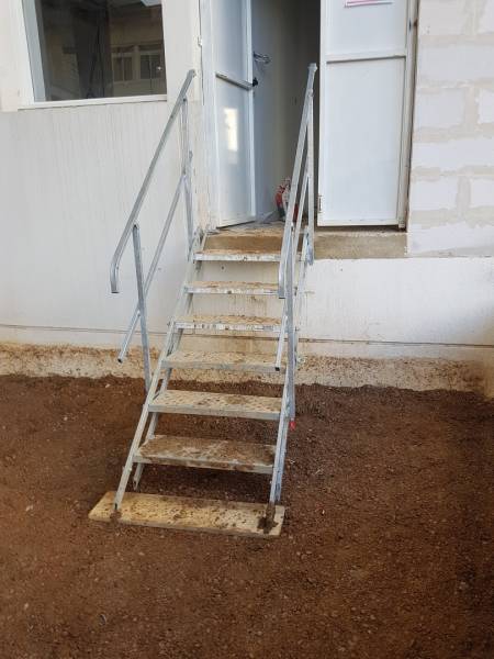 escalier modulable de chantier