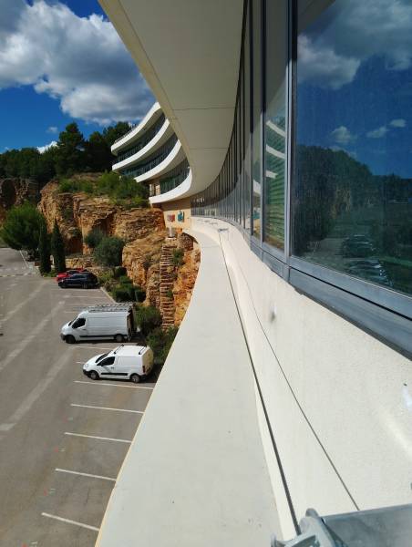 Pose de ligne de vie pour la société Terranéa