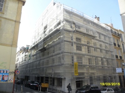 Notre zone d'activité pour ce service Installer un échafaudage suspendu en encorbellement